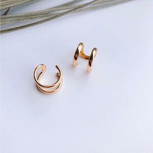 Single Chic Gold-Tone Gabriela Ceballos ear cuff